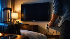 Why many travelers unplug the hotel TV the second they check in
