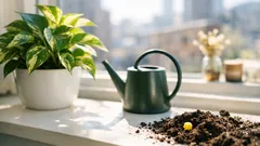 Why mushrooms grow in potted plants and how to stop them