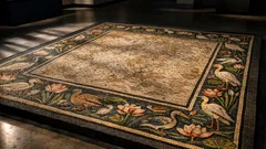 The Roman Bird Hall mosaic that used Nile imagery to flex wealth and status