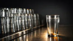 Why the nonic pint glass has that bulge and why it still matters