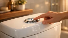 What the two toilet buttons mean and how they can save water at home
