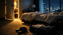 Should you leave the hotel bathroom light on at night