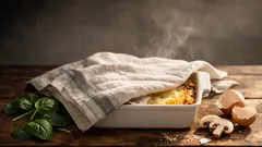 Eggs Florentine casserole recipe for an easy make-ahead brunch