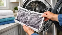 If your dryer needs two cycles, your lint trap and vent may be the real problem